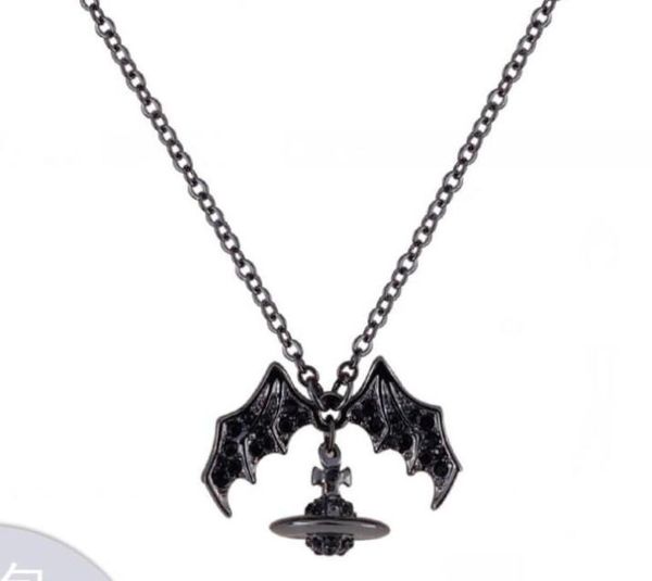 queen mother demon evil titanium black wings diamond saturn necklace super cool punk bat4505882, Silver
queen mother demon evil titanium black wings diamond saturn necklace super cool punk bat4505882, Silver