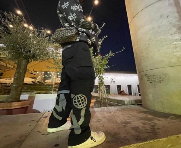 men s pants harajuku y2k vintage cargo women fashion streetwear pockets high waist straight joggers baggy 2212313800515, Black
men s pants harajuku y2k vintage cargo women fashion streetwear pockets high waist straight joggers baggy 2212313800515, Black