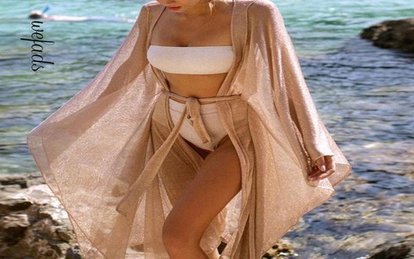 women039s swimwear wefads women dress solid cardigan knitted bikini blouse sunscreen 2021 summer 709381, White;black
women039s swimwear wefads women dress solid cardigan knitted bikini blouse sunscreen 2021 summer 709381, White;black