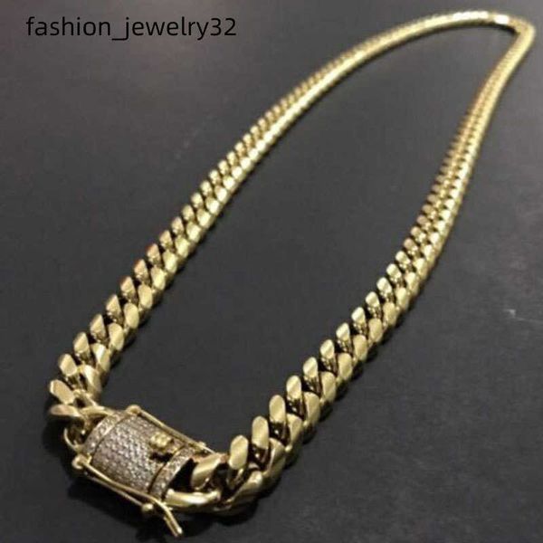 mens 18k gold tone 316l stainless steel cuban link chain necklace curb cuban link chain with diamonds clasp lock 8mm/10mm/12mm/14mm/16mm/18m, Silver
mens 18k gold tone 316l stainless steel cuban link chain necklace curb cuban link chain with diamonds clasp lock 8mm/10mm/12mm/14mm/16mm/18m, Silver