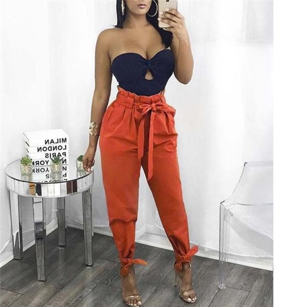 bow tie ruffles women pants casual solid high waist belt pocket women trousers female sashes pants bottomn8290741, Black;white
bow tie ruffles women pants casual solid high waist belt pocket women trousers female sashes pants bottomn8290741, Black;white
