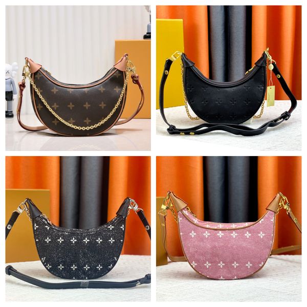 half moon ring bag ladies shoulder bag underarm crossbody handbag tote old flower letter chain tote designer heart moon bag 6a high quality
half moon ring bag ladies shoulder bag underarm crossbody handbag tote old flower letter chain tote designer heart moon bag 6a high quality