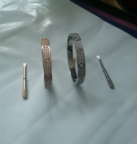 fashion stainless steel open cuff bracelet for women female 3 row zirconia stone bangles with screwdriver 3 colour silver gold ro1677483, Black
fashion stainless steel open cuff bracelet for women female 3 row zirconia stone bangles with screwdriver 3 colour silver gold ro1677483, Black