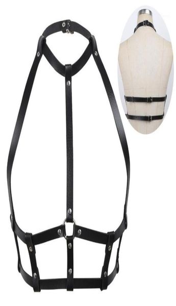 bras women fashion punk gothic pu leather harness bra belts lingerie halter neck body bondage caged bralette costume15014974, Red;black
bras women fashion punk gothic pu leather harness bra belts lingerie halter neck body bondage caged bralette costume15014974, Red;black