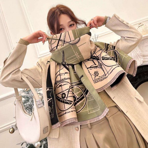 korean version of the all matching thick scarf for women autumn and winter style milky way dream jade patterned, Blue;gray
korean version of the all matching thick scarf for women autumn and winter style milky way dream jade patterned, Blue;gray