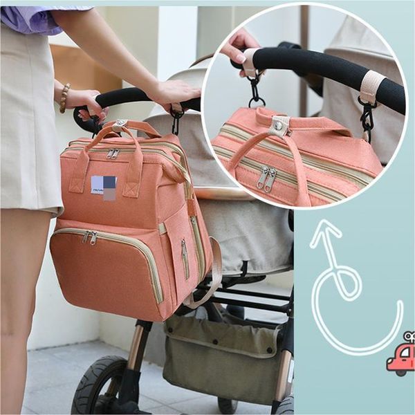 mommy bag portable baby folding bed backpack multi functional mother and child bag female luxury designer bag
mommy bag portable baby folding bed backpack multi functional mother and child bag female luxury designer bag