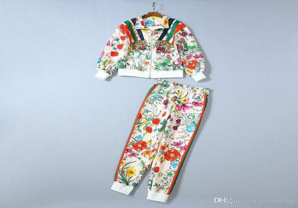 autumn 2019 new european and aman women's wear long sleeve printed embroidered tiger coat nine minutes of pants fashion suit2807611, White
autumn 2019 new european and aman women's wear long sleeve printed embroidered tiger coat nine minutes of pants fashion suit2807611, White