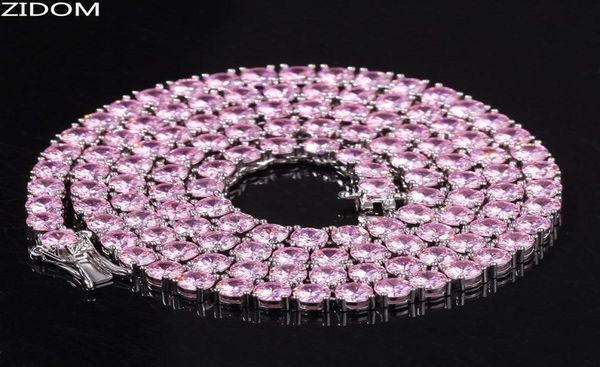 menwomen hip hop iced out bling tennis chain necklace 4mm pink tennis chains necklaces hiphop fashion jewelry gift8263164, Silver
menwomen hip hop iced out bling tennis chain necklace 4mm pink tennis chains necklaces hiphop fashion jewelry gift8263164, Silver