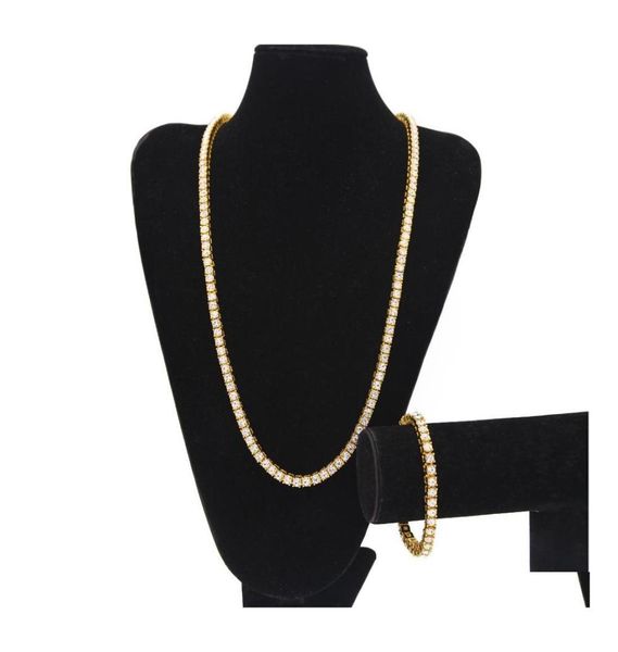 bracelet necklace iced out 1 row rhinestones chains jewelry sets mens bling clear simated diamond set for male hip hop drop delive4695927, Silver
bracelet necklace iced out 1 row rhinestones chains jewelry sets mens bling clear simated diamond set for male hip hop drop delive4695927, Silver