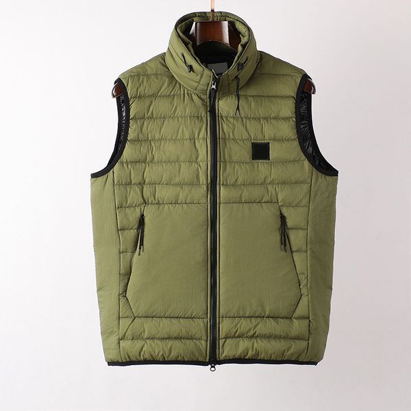 brand mens toney vests simple metal nylon down embroidered logo down vest stand up collar with hidden hood vests, Black;white
brand mens toney vests simple metal nylon down embroidered logo down vest stand up collar with hidden hood vests, Black;white