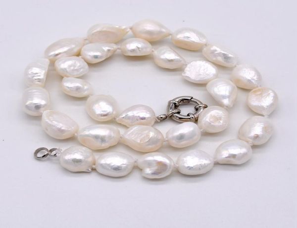 white baroque necklace irregularly shaped teardrop natural pearl handmade classic simplicity women039s pearl necklace3529024, Silver
white baroque necklace irregularly shaped teardrop natural pearl handmade classic simplicity women039s pearl necklace3529024, Silver
