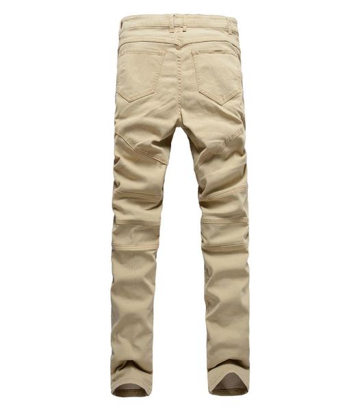 fashionkhaki biker jeans pleated design mens skinny slim stretch denim pants 2016 new arrival hiphop street ripped jeans2805407, Blue
fashionkhaki biker jeans pleated design mens skinny slim stretch denim pants 2016 new arrival hiphop street ripped jeans2805407, Blue