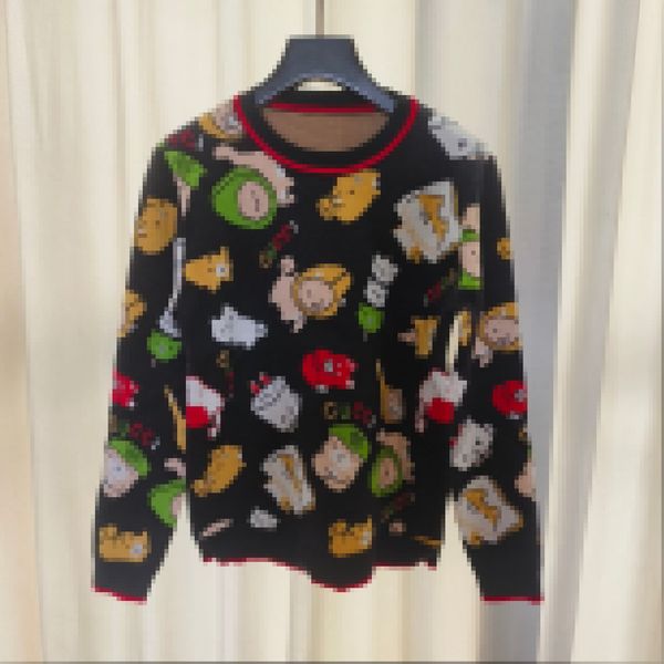 2023 black/white letter print women's pullover brand same style women's sweaters dh044, White;black
2023 black/white letter print women's pullover brand same style women's sweaters dh044, White;black