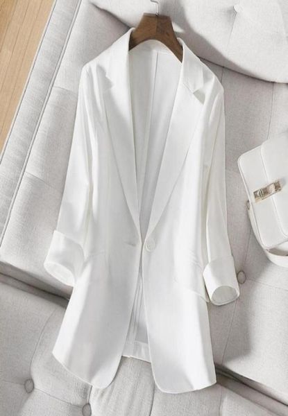 women039s suits blazers 2021 spring and summer white linen suit fashion casual onebutton 7point sleeve short thin jacket90169647694253, White;black
women039s suits blazers 2021 spring and summer white linen suit fashion casual onebutton 7point sleeve short thin jacket90169647694253, White;black