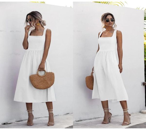 women long dress summer backless casual white black ruched slip midi sundresses ladies spaghetti strap vestido clothes 2103152518127, Black;gray
women long dress summer backless casual white black ruched slip midi sundresses ladies spaghetti strap vestido clothes 2103152518127, Black;gray