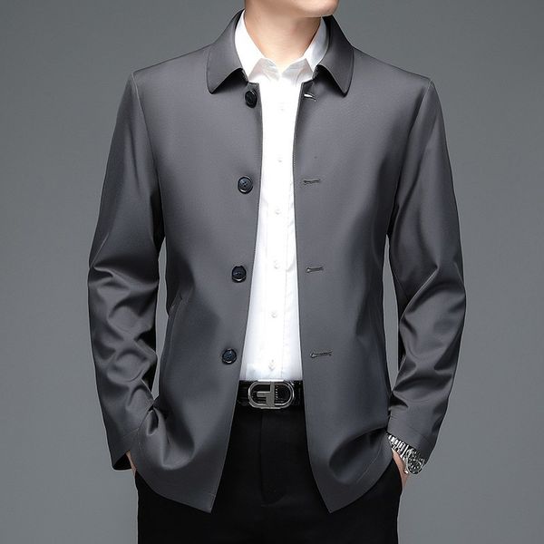 men's trench coats men singlebreasted windbreaker jacket male casual solid color overcoat slim fit turndown collar windproof coat 23083, Tan;black
men's trench coats men singlebreasted windbreaker jacket male casual solid color overcoat slim fit turndown collar windproof coat 23083, Tan;black