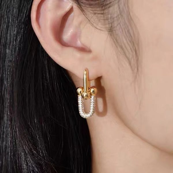 luxury cz micro pave u shape hoop earring gold silver plated jewelry for women gift, Golden
luxury cz micro pave u shape hoop earring gold silver plated jewelry for women gift, Golden