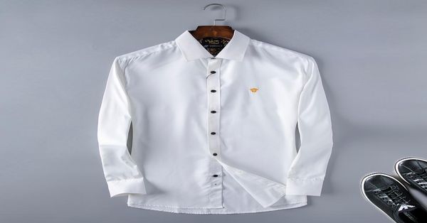 2022 luxurys designers dress shirt menswear fashion society black men solid color business casual long sleeve mxxxl ap1455501382, White;black
2022 luxurys designers dress shirt menswear fashion society black men solid color business casual long sleeve mxxxl ap1455501382, White;black