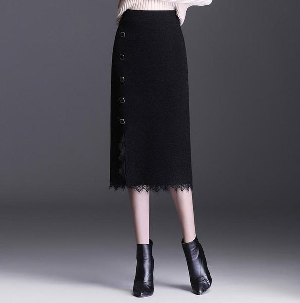 skirts autumn winter thick knitted skirt high waist slim split stretch allmatch simple women aline long2628236, Black
skirts autumn winter thick knitted skirt high waist slim split stretch allmatch simple women aline long2628236, Black