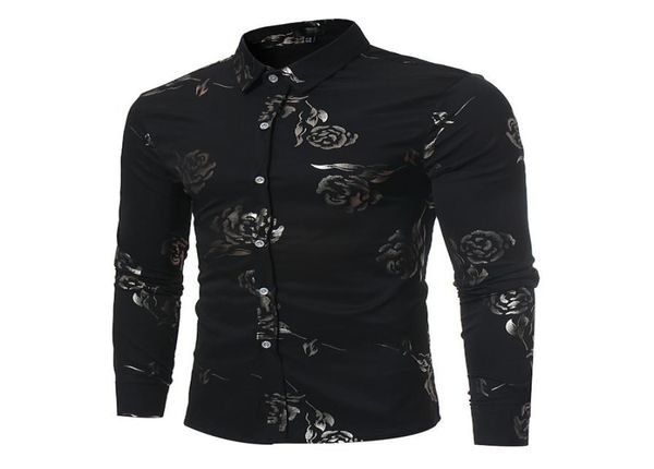 black rose floral print shirt men camisas hombre autumn slim fit long sleeve mens dress shirts business casual shirt 2205161389887, White;black
black rose floral print shirt men camisas hombre autumn slim fit long sleeve mens dress shirts business casual shirt 2205161389887, White;black
