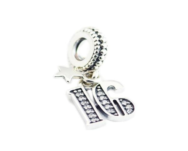new 100 real 925 sterling silver charm 16 years of love pave crystal dangle charm pendant beads fit european bracelet diy jewelry3555693, Black
new 100 real 925 sterling silver charm 16 years of love pave crystal dangle charm pendant beads fit european bracelet diy jewelry3555693, Black