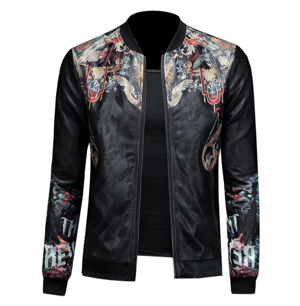 spring autumn men floral jacket jaqueta masculina slim fit bomber print jacket men vintage4453611, Black;brown
spring autumn men floral jacket jaqueta masculina slim fit bomber print jacket men vintage4453611, Black;brown