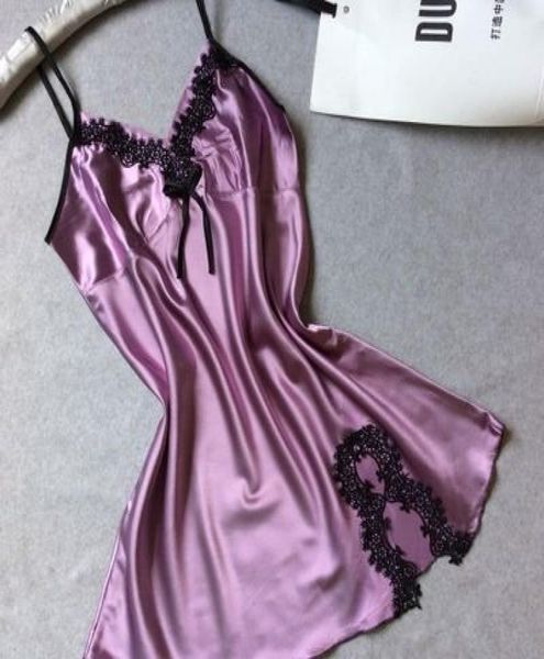 ladies silk satin night dress sleepwear sleeveless nighties vneck nightgown plus size nightdress lace sleepwear nightwear fo2637158, Black;red
ladies silk satin night dress sleepwear sleeveless nighties vneck nightgown plus size nightdress lace sleepwear nightwear fo2637158, Black;red