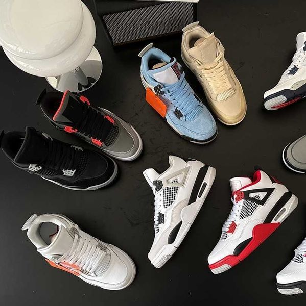 2023 mid what the 4 basketball shoes suede leather logo trainers men women retro se 4s fire red military blue black designer lace up outdoor
2023 mid what the 4 basketball shoes suede leather logo trainers men women retro se 4s fire red military blue black designer lace up outdoor