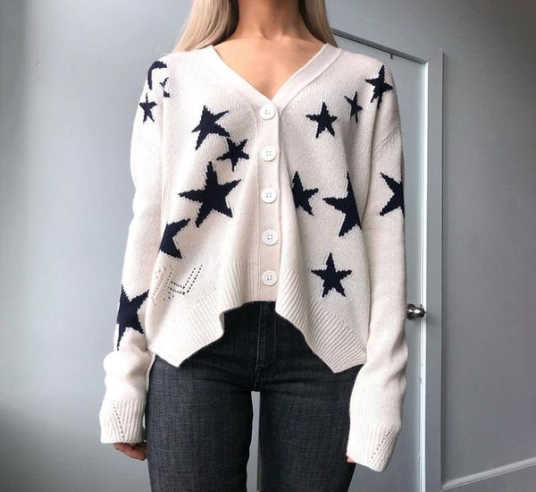 rowling autumn winter woman 100 cashmere sweater black stars vneck drop shoulder oversized single breasted cardigan 20215576778
rowling autumn winter woman 100 cashmere sweater black stars vneck drop shoulder oversized single breasted cardigan 20215576778