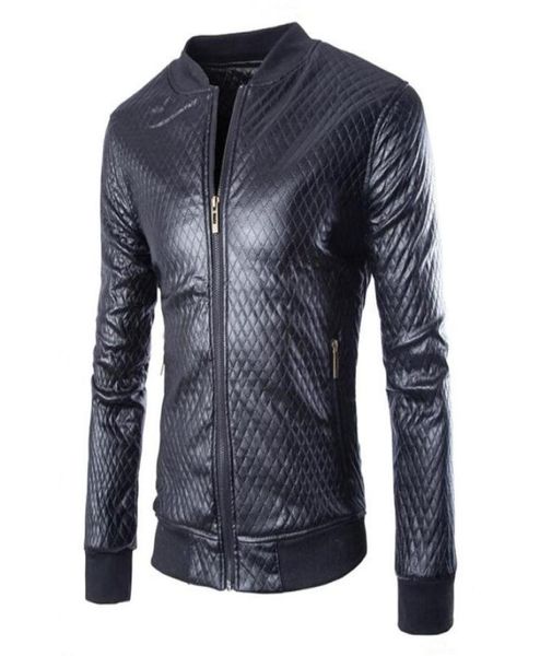 2018 autumn winter thick plaid jackets men baseball collar washed slim fit pu leather jacket for men biker jacket4816378, Black
2018 autumn winter thick plaid jackets men baseball collar washed slim fit pu leather jacket for men biker jacket4816378, Black