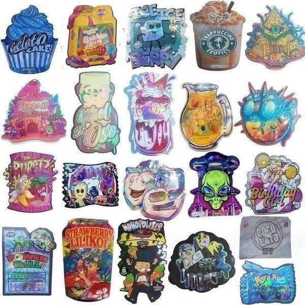 custom printed shape reusable mylar bags plastic heat seal resealable baggies 3.5g 14g 28g candy die cut foil smell proof holographic for fo
custom printed shape reusable mylar bags plastic heat seal resealable baggies 3.5g 14g 28g candy die cut foil smell proof holographic for fo