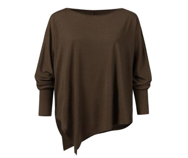 womens irregular o neck long sleeve blouse female plus size blusas solid loose pullover sweatshirt spring clothes c159318448, White
womens irregular o neck long sleeve blouse female plus size blusas solid loose pullover sweatshirt spring clothes c159318448, White
