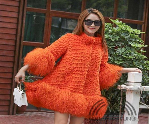 real natural genuine fur coat with lamb fur cuff and hem women039s fashion loose style 34 sleeve jacket warm winter8002877, Black
real natural genuine fur coat with lamb fur cuff and hem women039s fashion loose style 34 sleeve jacket warm winter8002877, Black