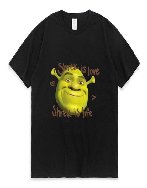 men039s tshirts shrek is love life print t shirt men women summer cotton oversized comfortable tshirt trendy fashion short sl6229382, White;black
men039s tshirts shrek is love life print t shirt men women summer cotton oversized comfortable tshirt trendy fashion short sl6229382, White;black