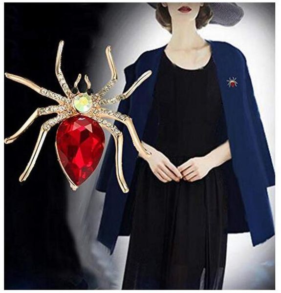 women crystal rhinestone animal insect spider brooch pin birthday wedding gift9401072, Gray
women crystal rhinestone animal insect spider brooch pin birthday wedding gift9401072, Gray