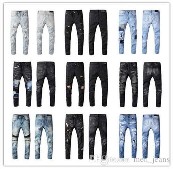 new tide knee hole patch jeans slim feet micro stretch personality jeans mens fashion brand trousers5517225, Blue
new tide knee hole patch jeans slim feet micro stretch personality jeans mens fashion brand trousers5517225, Blue