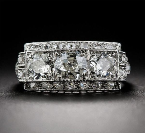 retro trendy white zircon women finger ring simple square stone wedding engagement ring jewelry gifts aneis feminino size 6101194661, Golden;silver
retro trendy white zircon women finger ring simple square stone wedding engagement ring jewelry gifts aneis feminino size 6101194661, Golden;silver
