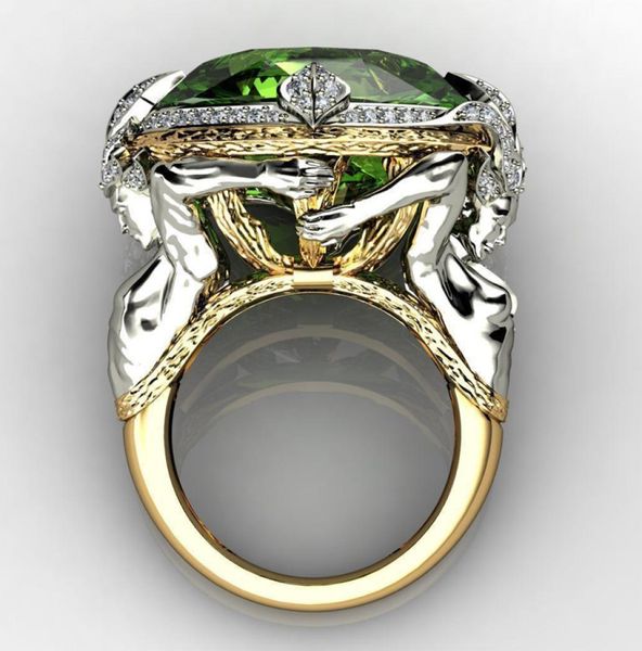 creative mermaid oval green zircon ring gold color sparkling crystal girls party jewelry engagement rings for women5673978, Slivery;golden
creative mermaid oval green zircon ring gold color sparkling crystal girls party jewelry engagement rings for women5673978, Slivery;golden