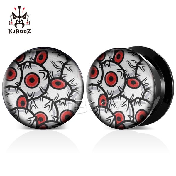 kubooz acrylic eyeball ear tunnel plugs piercing jewelry gauges expander stretchers wholesale 6-25mm 80pcs, Silver
kubooz acrylic eyeball ear tunnel plugs piercing jewelry gauges expander stretchers wholesale 6-25mm 80pcs, Silver