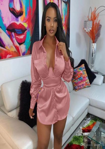2019 fashion designer elegant long sleeve shirt dress women casual vestidos autumn bodycon party dresses streetwear with slim temp8251294, White;black
2019 fashion designer elegant long sleeve shirt dress women casual vestidos autumn bodycon party dresses streetwear with slim temp8251294, White;black