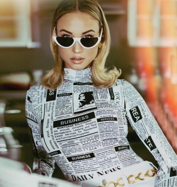 2020 newspaper print turtleneck long sleeve bodysuit women fall spring bodycon jumpsuit body suit1754388, White
2020 newspaper print turtleneck long sleeve bodysuit women fall spring bodycon jumpsuit body suit1754388, White