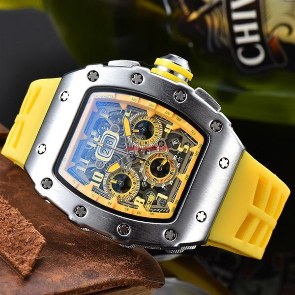 2023 new sports quartz watch business fashion electroplating process six needle running second design wine barrel type watches281v, Slivery;brown
2023 new sports quartz watch business fashion electroplating process six needle running second design wine barrel type watches281v, Slivery;brown