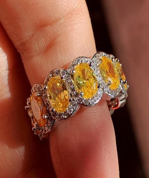 choucong sparkling fashion jewelry birthstone 925 sterling silver oval cut yellow 5a cubic zirconia eternity women wedding ring5577406, Golden;silver
choucong sparkling fashion jewelry birthstone 925 sterling silver oval cut yellow 5a cubic zirconia eternity women wedding ring5577406, Golden;silver