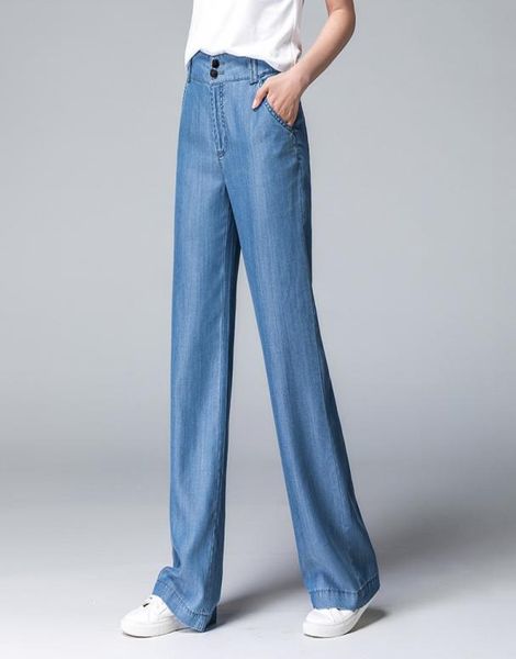 acrmrac women jeans new autumn blue bleached slim high waist loose leisure wide leg pants full length lyocell jeans women6735445
acrmrac women jeans new autumn blue bleached slim high waist loose leisure wide leg pants full length lyocell jeans women6735445