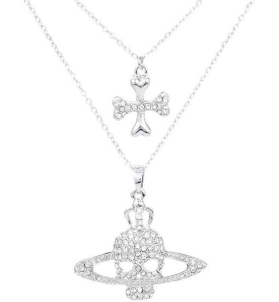 the same an ansey queen mother's classic silver skull cross pendant necklace punk luxury personality9635736, Black
the same an ansey queen mother's classic silver skull cross pendant necklace punk luxury personality9635736, Black