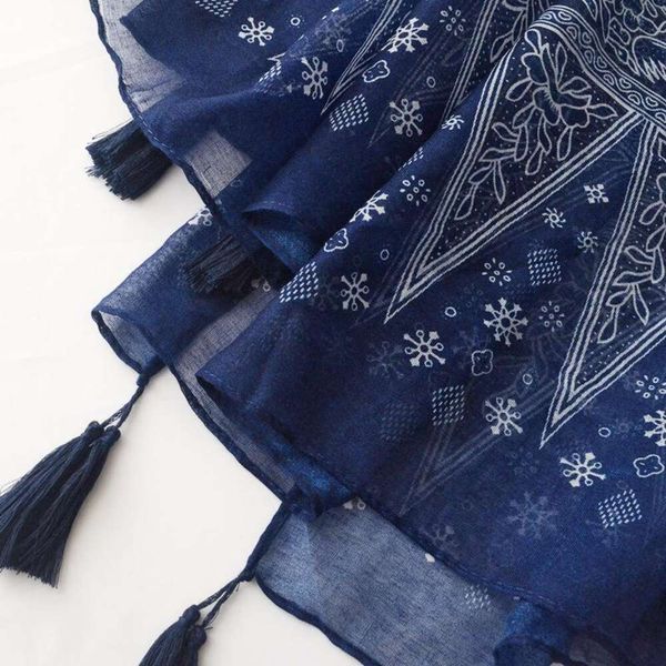 womens cotton scarf spring and autumn air conditioner shawl dual use blue white porcelain national style travel, Blue;gray
womens cotton scarf spring and autumn air conditioner shawl dual use blue white porcelain national style travel, Blue;gray