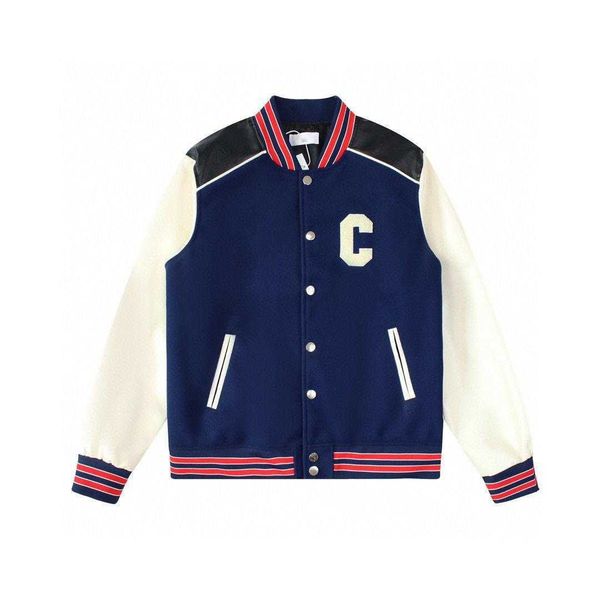 oversize clothing patchwork baseball jacket men women varsity jackets celi designer jacket c letter embroidered cashmere coat, Black;brown
oversize clothing patchwork baseball jacket men women varsity jackets celi designer jacket c letter embroidered cashmere coat, Black;brown