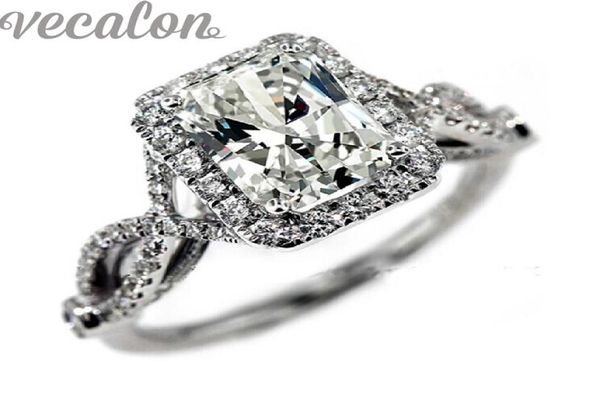 vecalon fashion ring wedding band ring for women 4ct cz diamond ring 925 sterling silver female engagement finger ring2921146, Slivery;golden
vecalon fashion ring wedding band ring for women 4ct cz diamond ring 925 sterling silver female engagement finger ring2921146, Slivery;golden