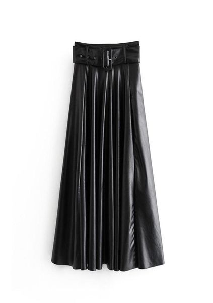 women vintage faux leather skirt with belt 2019 elegant office ladies black pu midi skirt fashion pleated casual ladies skirts2497307
women vintage faux leather skirt with belt 2019 elegant office ladies black pu midi skirt fashion pleated casual ladies skirts2497307
