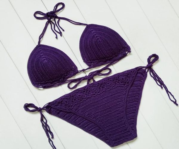 women039s swimwear handmade crochet bikini set women halter push up triangle low waist trikini micro swimsuit bathing suit3776449, White;black
women039s swimwear handmade crochet bikini set women halter push up triangle low waist trikini micro swimsuit bathing suit3776449, White;black